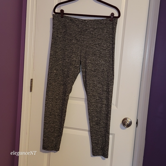 NOBO Pants - NOBO Highrise Heathered Gray Leggings Sz: XXL (Sz: 19 Juniors ) NWT